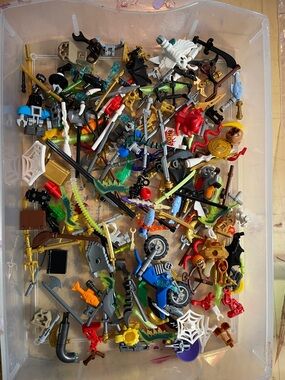 LEGO-Compatible Mixed Kids Toy Accessories - Multicolor Assortment